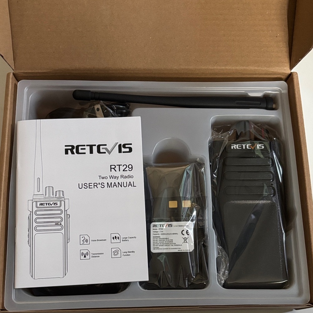 Retevis RT29 two way radio A9140C‎